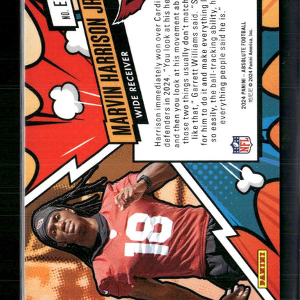 Marvin Harrison Jr. 2024 Panini Absolute #EX-MHJ Explosive