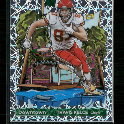 Travis Kelce 2024 Donruss #7 Downtown!