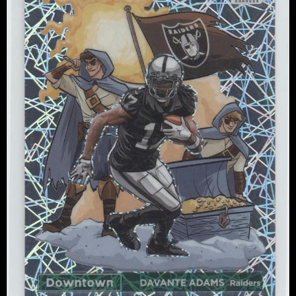 Davante Adams 2023 Donruss Optic #D-19 Downtown!