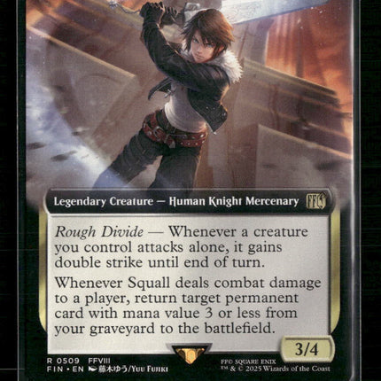 Squall, SeeD Mercenary (Extended Art) FINAL FANTASY #509
