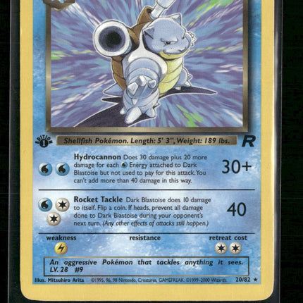 Dark Blastoise (20) Team Rocket #20/82