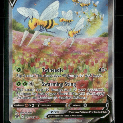 Beedrill V (Alternate Full Art) SWSH10: Astral Radiance #161/189