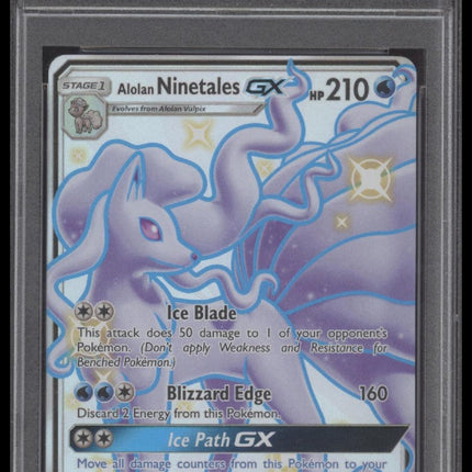 Alolan Ninetales Gx 2019 Pokemon Hidden Fates-Fa PSA 9