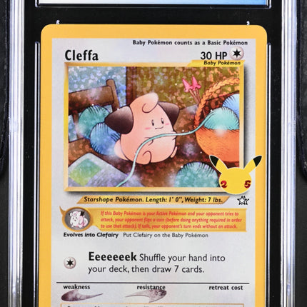 Cleffa 2021 Celebrations - Classic Coll. #20/111 CGC 9.5