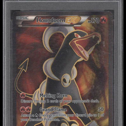 Fa/Houndoom Ex 2015 Pokemon Xy Breakthrough #153 Breakthrough PSA 9