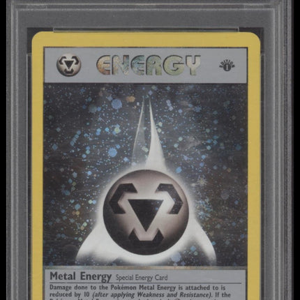 Metal Energy-Holo 2000 Pokemon Neo Genesis 1st Edition #19 1st Edition PSA 8
