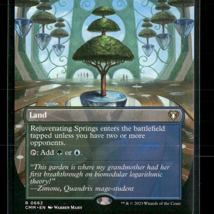 Rejuvenating Springs (Borderless) Commander Masters #662