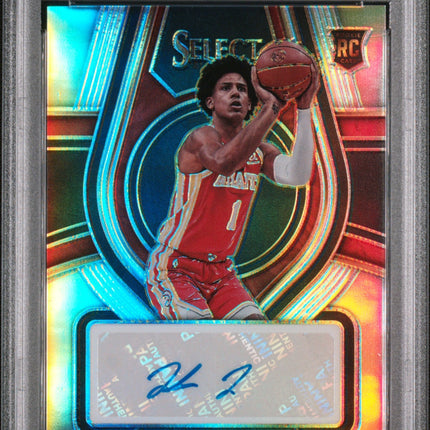 Jalen Johnson 2021 Panini Select Rookie Signatures PSA 10