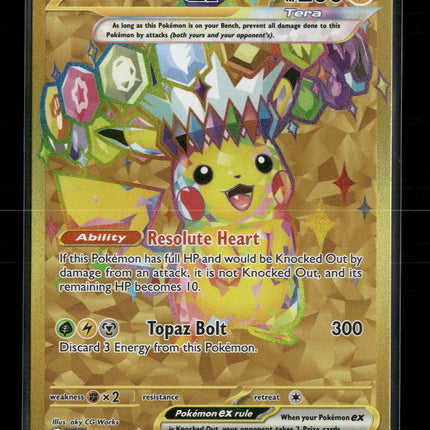 Pikachu ex SV08: Surging Sparks #247/191