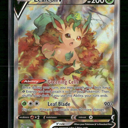 Leafeon V (Alternate Full Art) SWSH07: Evolving Skies #167/203