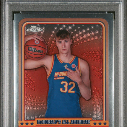 Cooper Flagg 2024 Topps Chrome Mcdonald'S All American #78 PSA 10