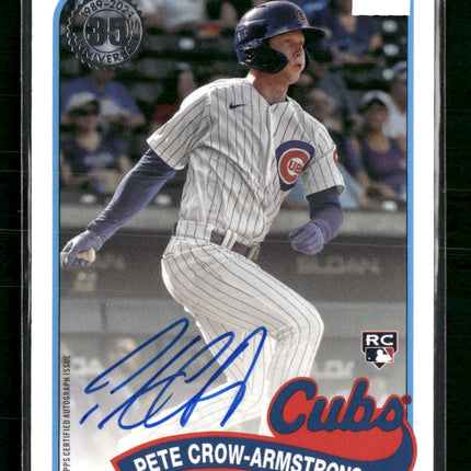 Pete Crow-Armstrong 2024 Topps Baseball 35th Anniversary Auto