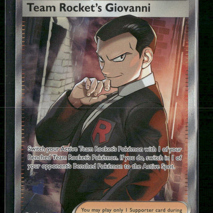 SV10: Destined Rivals #225/182 Team Rocket's Giovanni