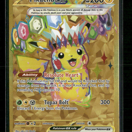Pikachu ex SV08: Surging Sparks #247/191