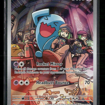 Team Rocket's Wobbuffet SV: Scarlet & Violet Promo Cards #203
