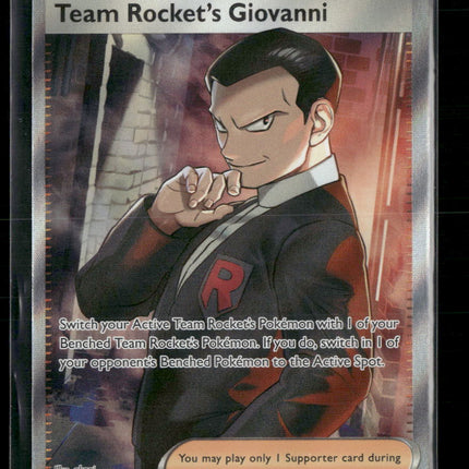 Team Rocket's Giovanni SV10: Destined Rivals #225/182