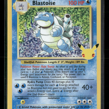 Blastoise Celebrations: Classic Collection #2/102