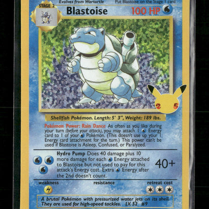 Blastoise Celebrations: Classic Collection #2/102