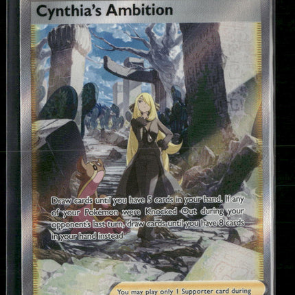 Cynthia's Ambition Crown Zenith: Galarian Gallery #GG60/GG70