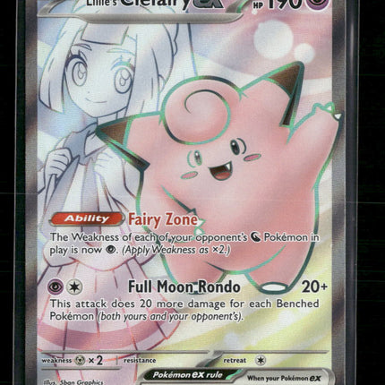 SV09: Journey Together #173/159 Lillie's Clefairy ex