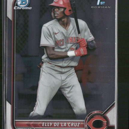 Elly De La Cruz 2022 Bowman #BCP-50 Chrome Prospects