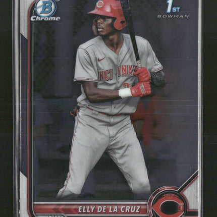 Elly De La Cruz 2022 Bowman #BCP-50 Chrome Prospects
