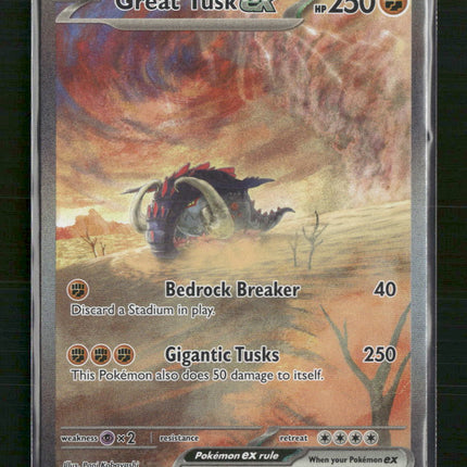 Great Tusk ex SV01: Scarlet & Violet Base Set #246/198