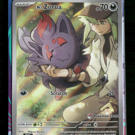 N's Zorua SV: Scarlet & Violet Promo Cards #189