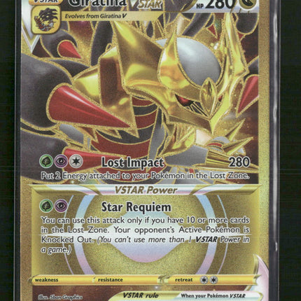 Giratina VSTAR (212) (Secret) SWSH11: Lost Origin #212/196