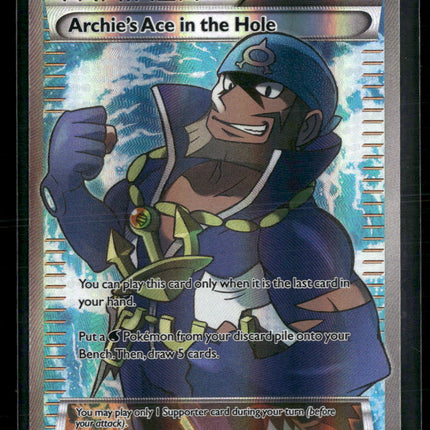 Archie's Ace in the Hole (157 Full Art) XY - Primal Clash #157/160