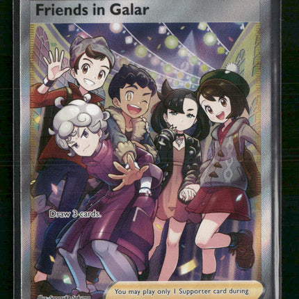 Friends in Galar SWSH12: Silver Tempest Trainer Gallery #TG23/TG30