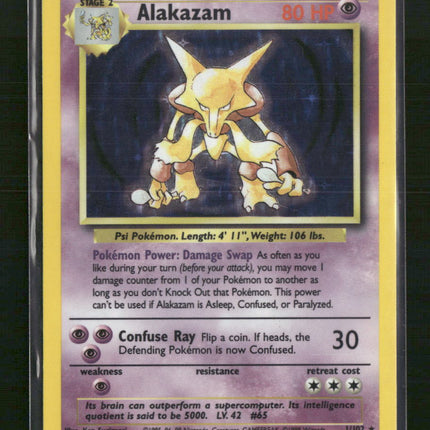Alakazam Base Set #001/102
