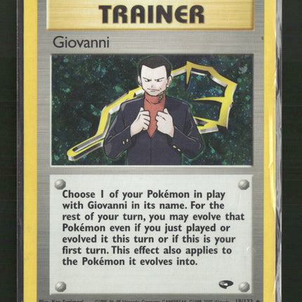 Giovanni (18) Gym Challenge #018/132
