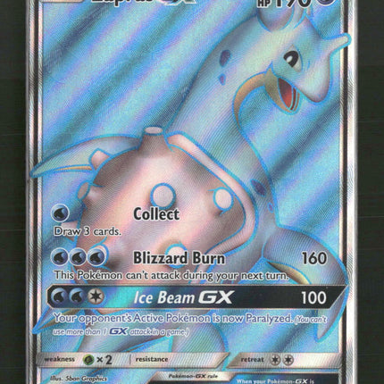 Lapras GX (Full Art) SM Base Set #139/149