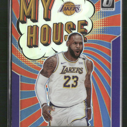 LeBron James 2021-22 Donruss Optic #6 My House Holo