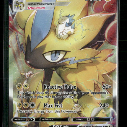 Zeraora VMAX Crown Zenith: Galarian Gallery #GG42/GG70