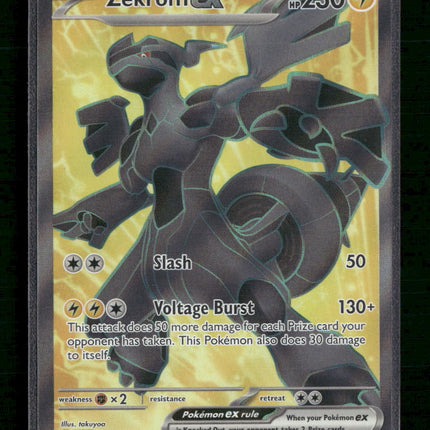 Zekrom ex SV: Black Bolt #158/086