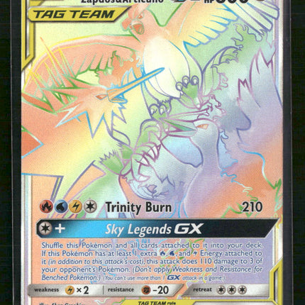 Moltres & Zapdos & Articuno GX (Secret) Hidden Fates #69/68