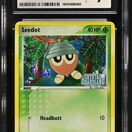 Seedot 2006 EX Crystal Guardians #60/100 CGC 9