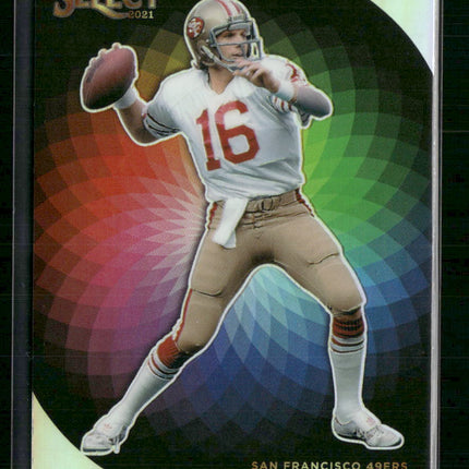 Joe Montana 2021 Panini Select #CW-11 Color Wheel