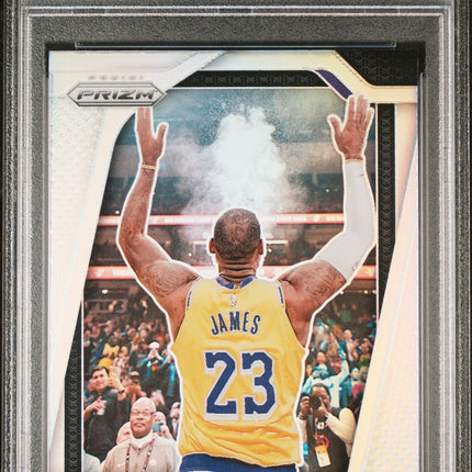 Lebron James 2024 Panini Prizm #130 Silver Prizm PSA 9