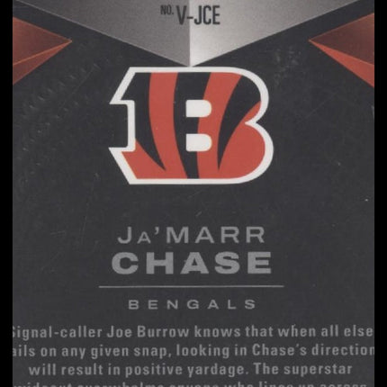 Ja'Marr Chase 2024 Panini Black #V-JCE Vanta