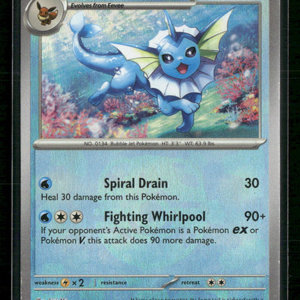 Vaporeon (Master Ball) SV: Prismatic Evolutions #022/131