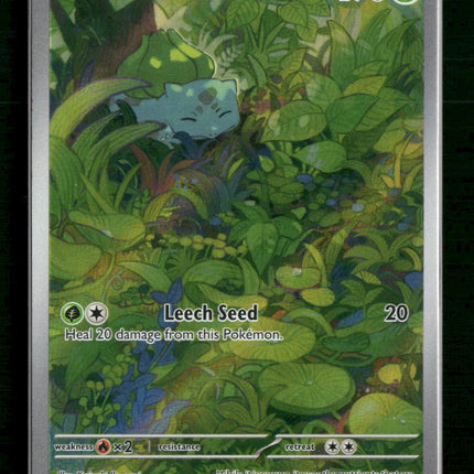 Bulbasaur SV: Scarlet & Violet 151 #166/165