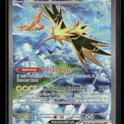 Zapdos ex SV: Scarlet & Violet 151 #202/165