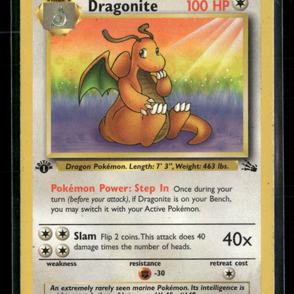 Dragonite (19) Fossil #019/62 - 1st Edition