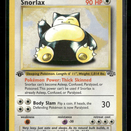 Snorlax (27) Jungle #27/64 - 1st Edition