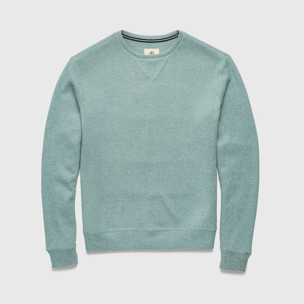 Butch Cashmist Crewneck - Aqua Heather