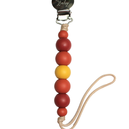 Autumn Leaves // Pacifier Clip