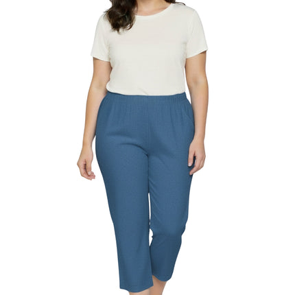 Women's Stretch Denim Capris– Lightweight Stretch